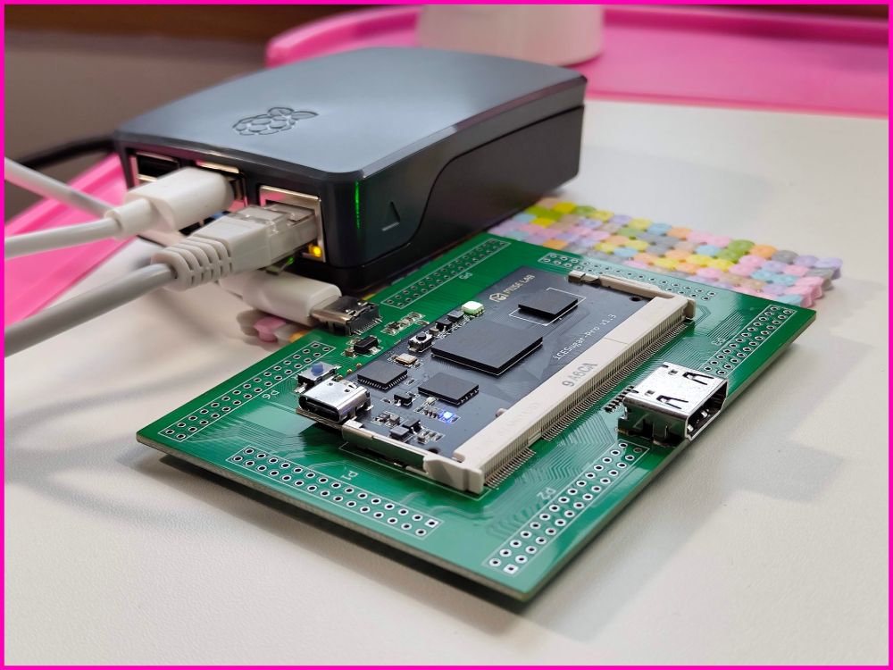 raspberry pi and icesugar pro
