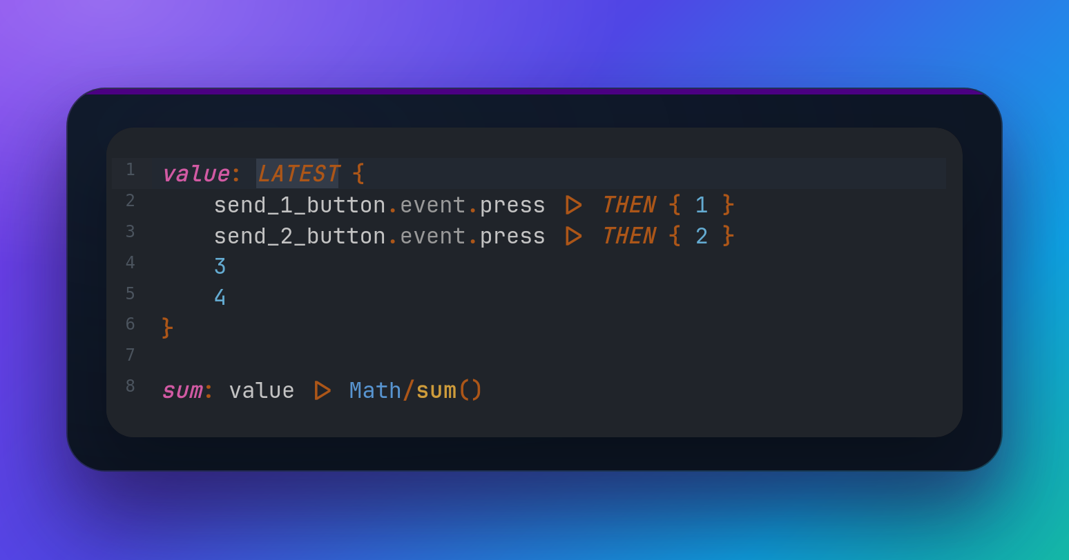 LATEST code example